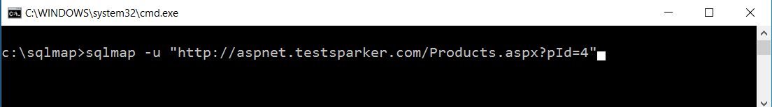 sqlmap'te Yaygın Olarak Kullanılan Url Parametresine Örnek