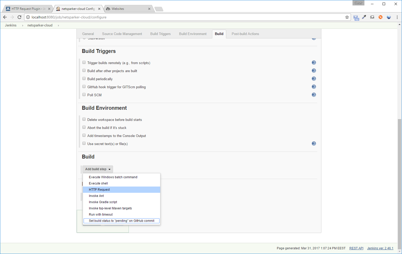 Jenkins ile Netsparker Cloud Entegrasyonu -8