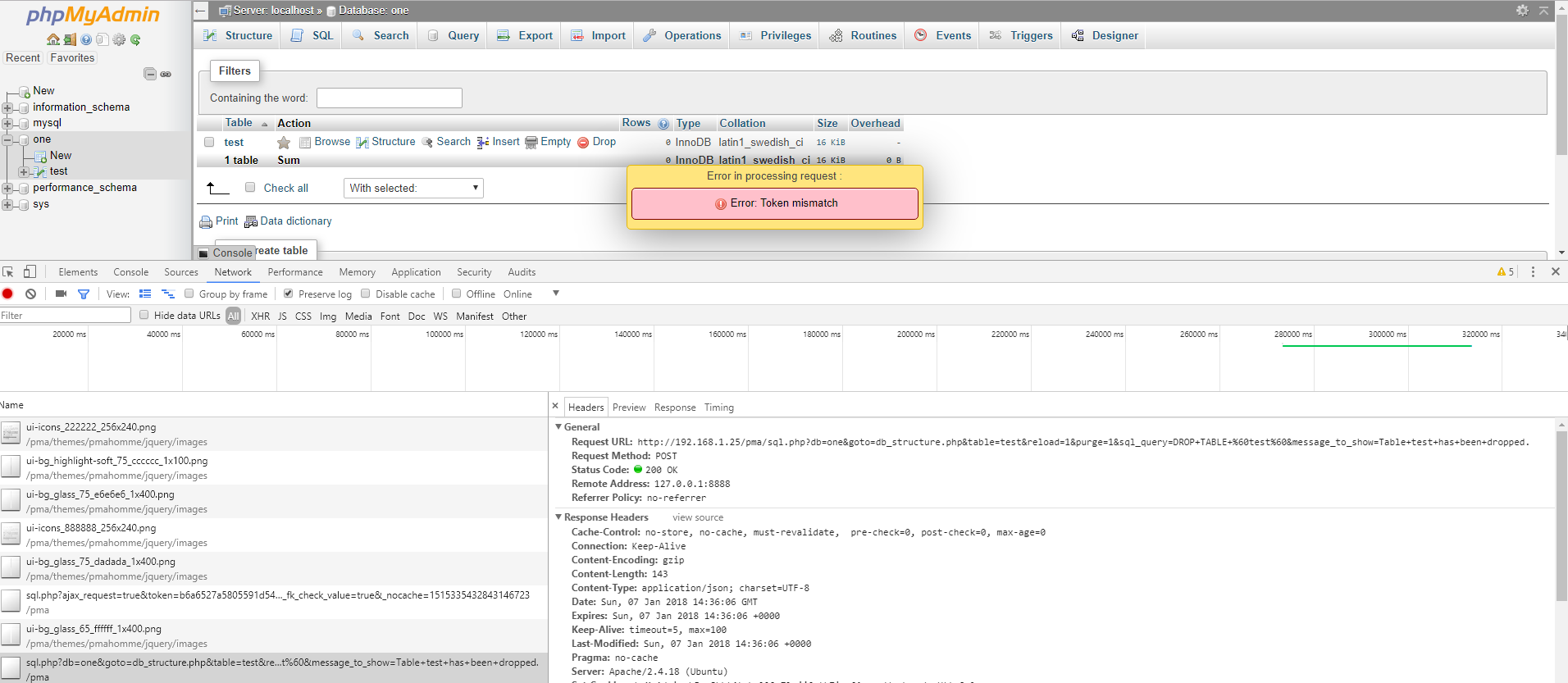 phpMyAdmin'de CSRF Var Mıydı Yok Muydu -4